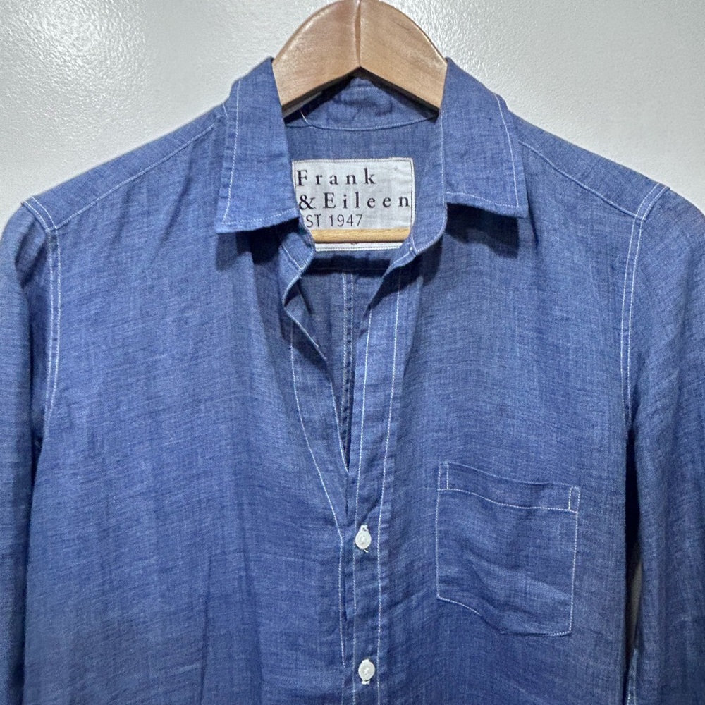 Frank & Eileen Blue Women's Dress - Picture 2 of 11